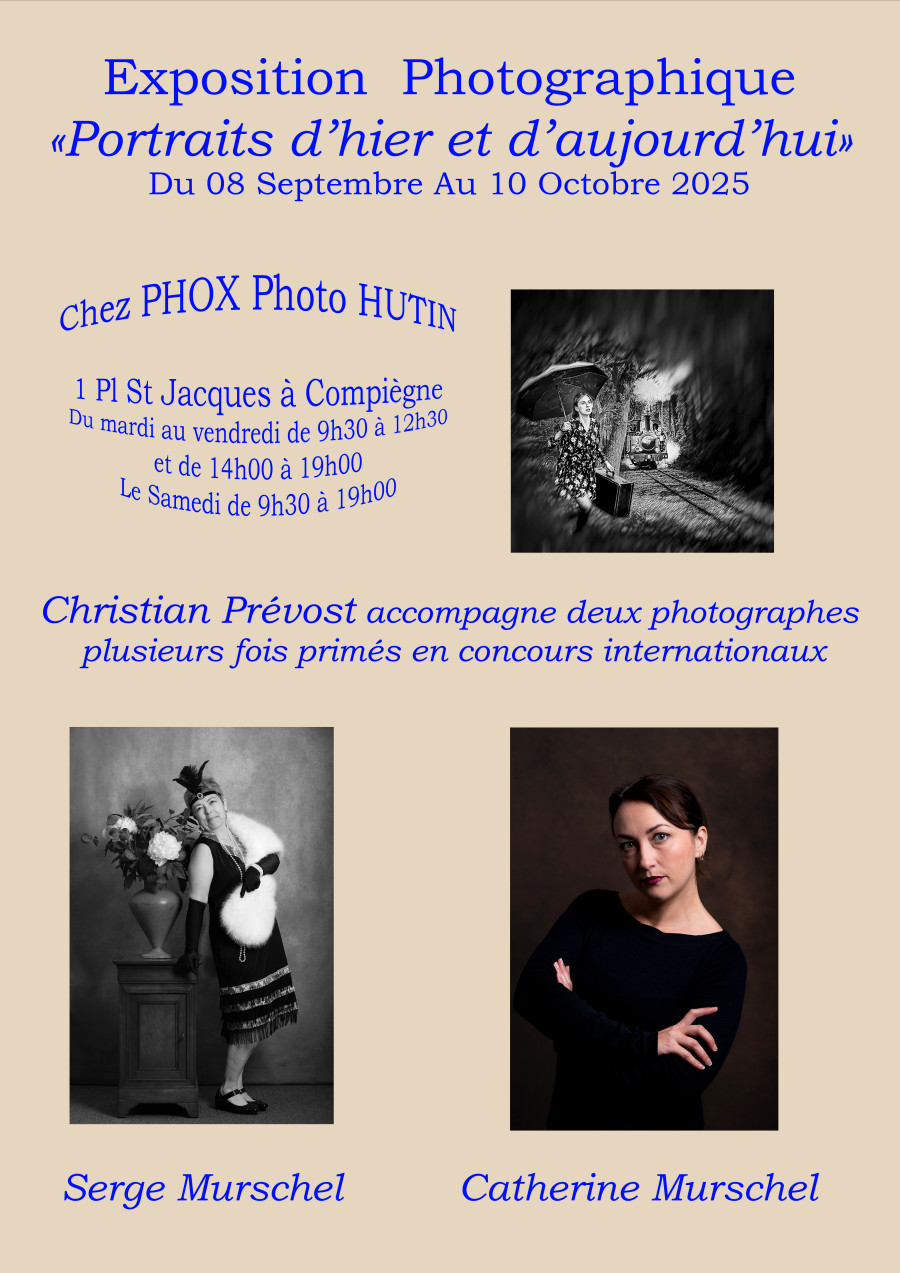 Exposition de Catherine et Serge Murschel accompagné de Christian Prévost