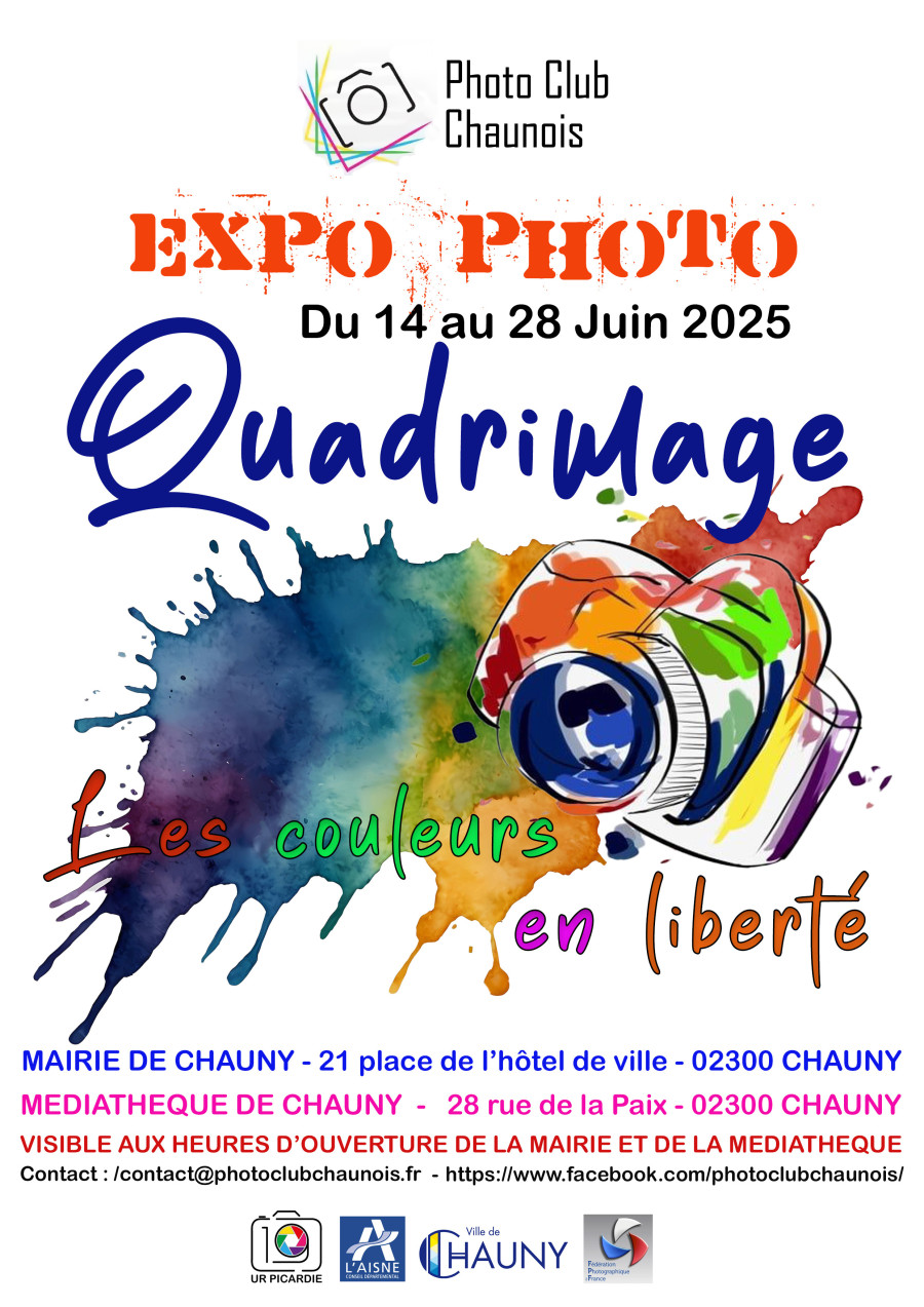 Expo Photo Quadrimage Les couleurs en liberté