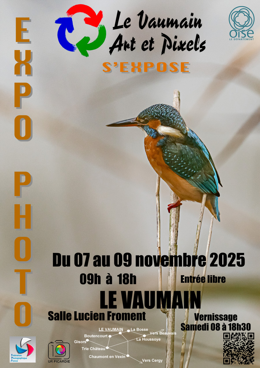 Exposition Photos Le Vaumain Art et Pixels